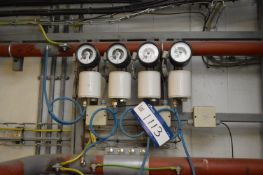 Four Pressure Gauges (note - this lot is situated at ICKLEFORD MILL, SG5 3UN)
