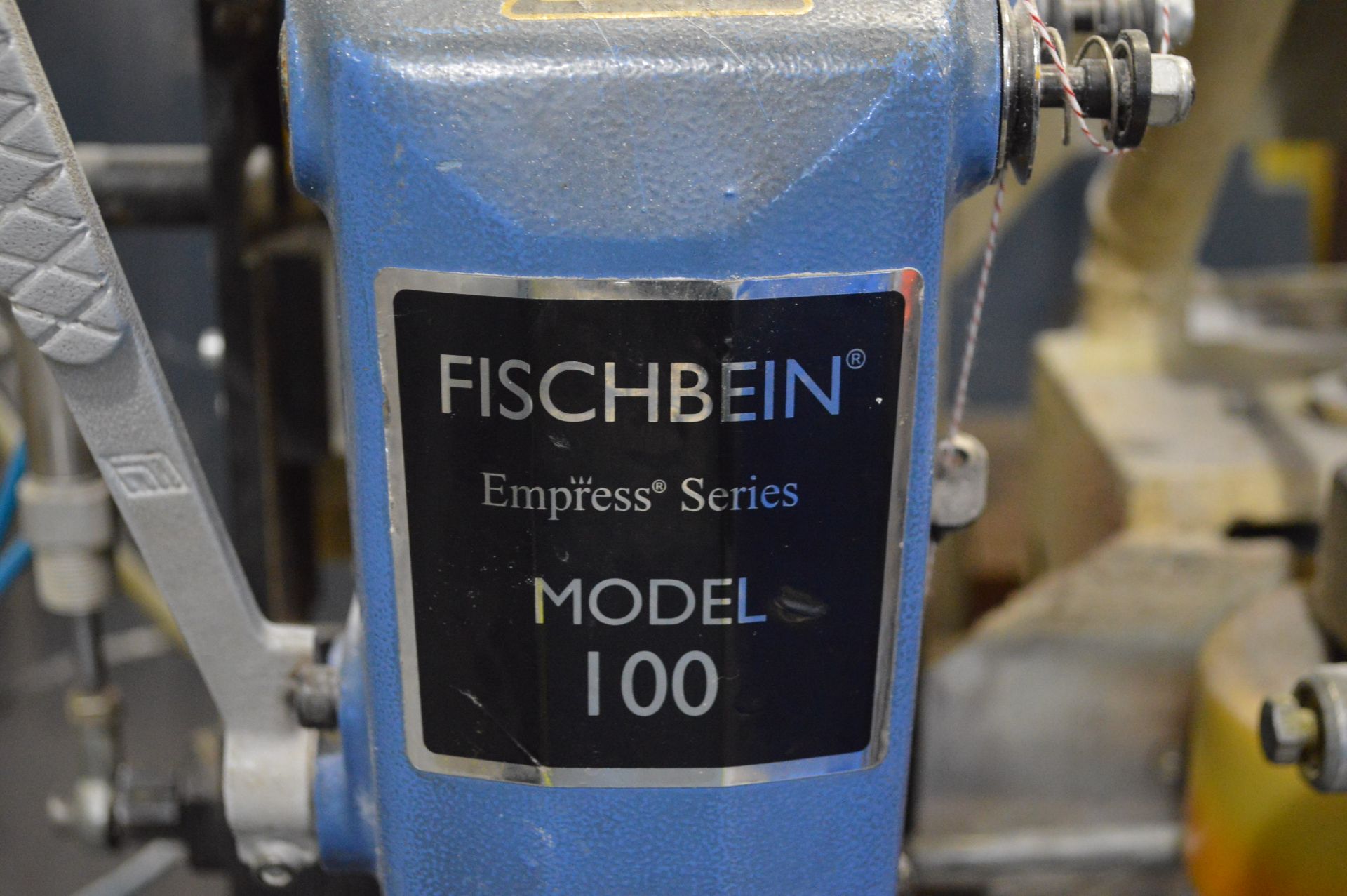 Buhler SACK STITCHING LINE, with plastic belt conveyor bag opener, serial no. 10134000, bag - Image 10 of 12