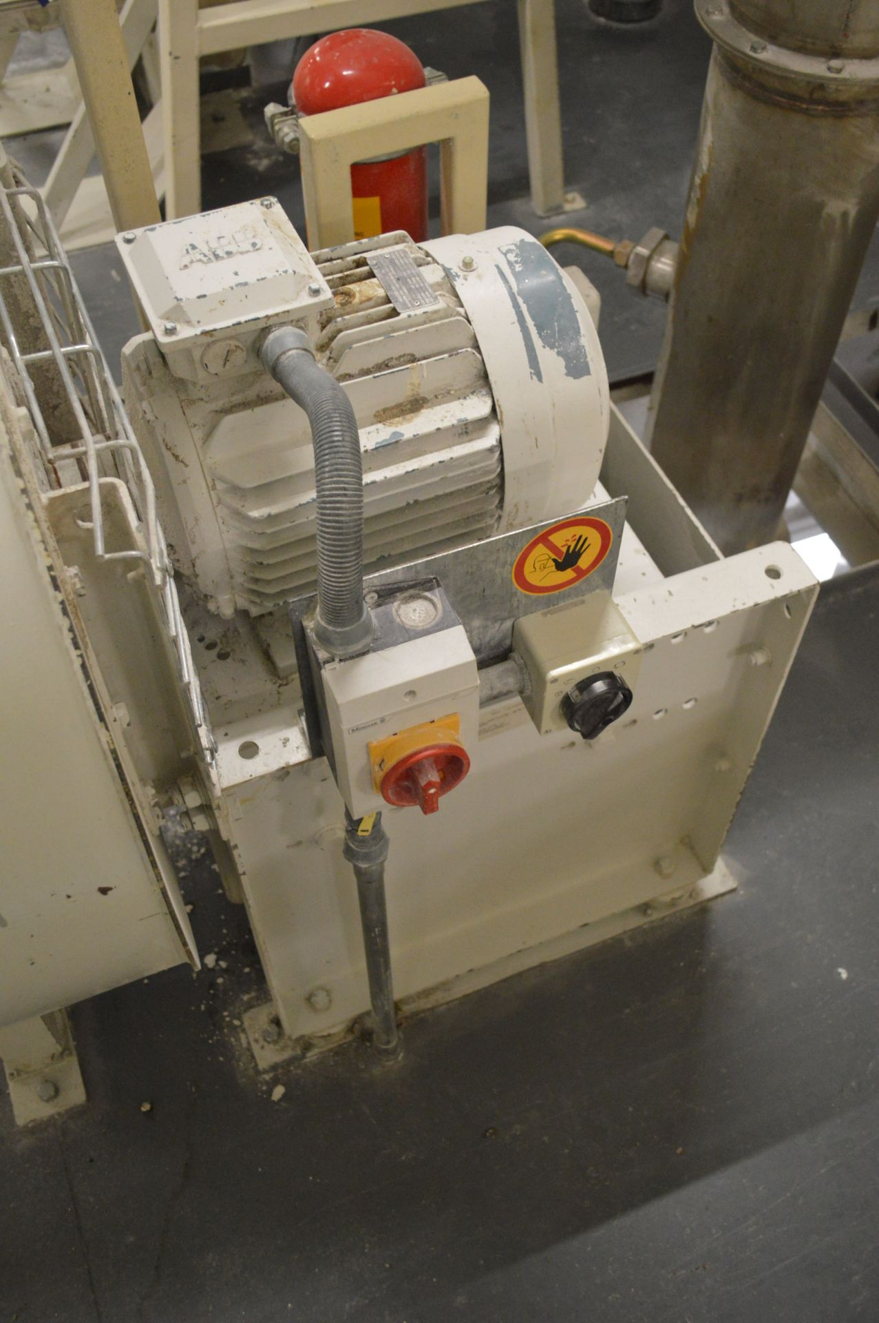 **Buhler HTM 250-0S-LG-0 Centrifugal Fan, 250mm inlet, with 5.5kW electric motor, 2920rpm (please - Image 2 of 4