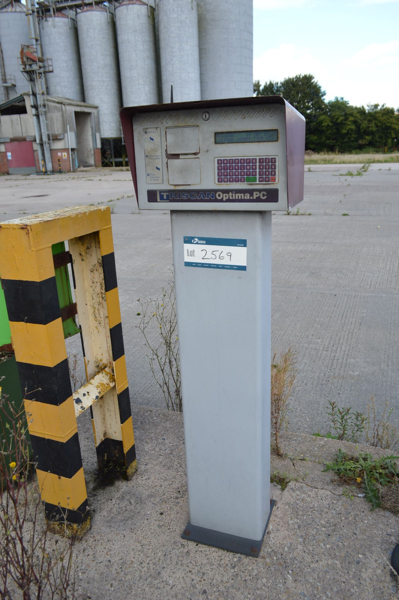 Triscan Optime.PC Fuel Key Reader (no keys) (note - this lot is situated at WHITLEY BRIDGE, DN14