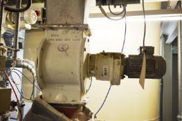 **Buhler MPSA 28/22-G Rotary Seal, serial no. 10318122, with alloy pneumatic two way diverter (