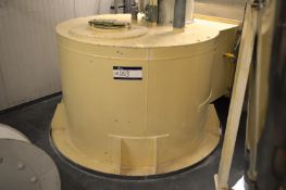 **Welded Steel Process Bin, 1.5m dia. x 3.5m overall, with level detector (please note – also part