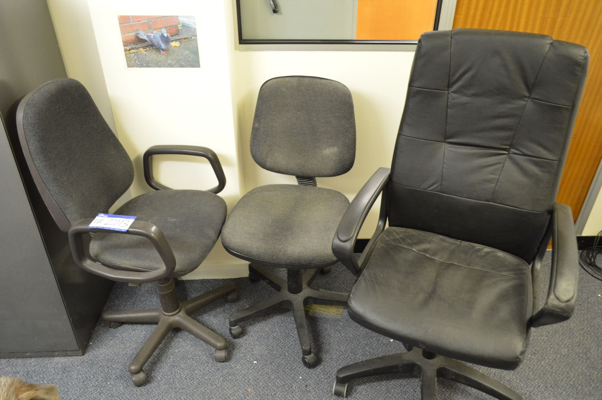 Three Assorted Chairs (note - this lot is situated at WHITLEY BRIDGE, DN14 0LH)