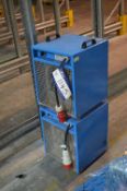 Two Andrews Sykes DE95 Portable Electric Heaters, 400 volts (note - this lot is situated at