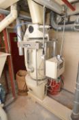 Buhler MWBL PROCESS WEIGHER, serial no. 10191054, with Sumtronic II controls and discharge spout (