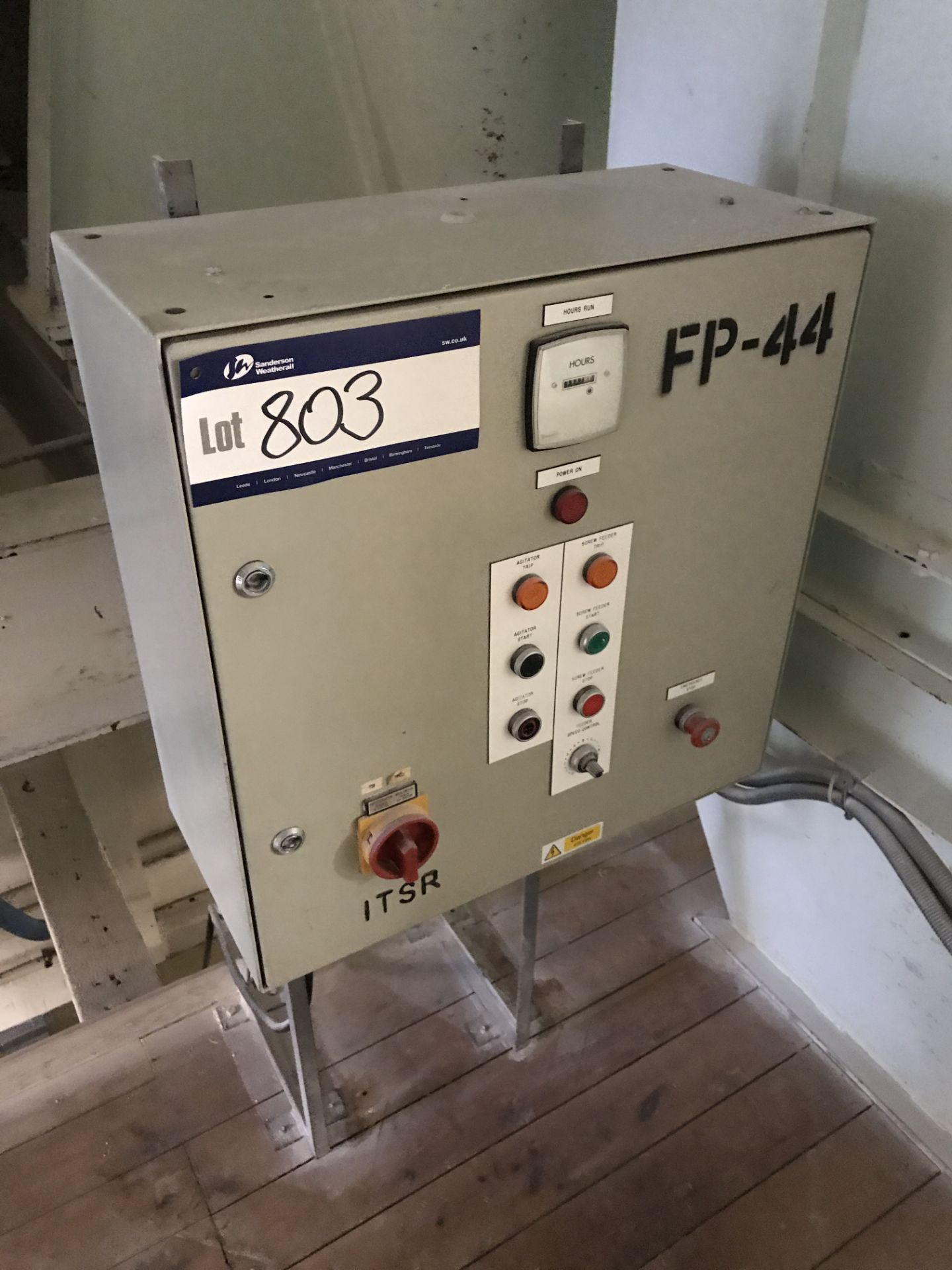 ITSR Control Panel (FP44) (note - this lot is situated at ICKLEFORD MILL, SG5 3UN)