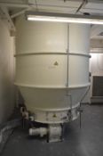**Buhler MVRS 104/30 Dust Collection Unit, serial no. 10318338, with ducting, rotary extractor and