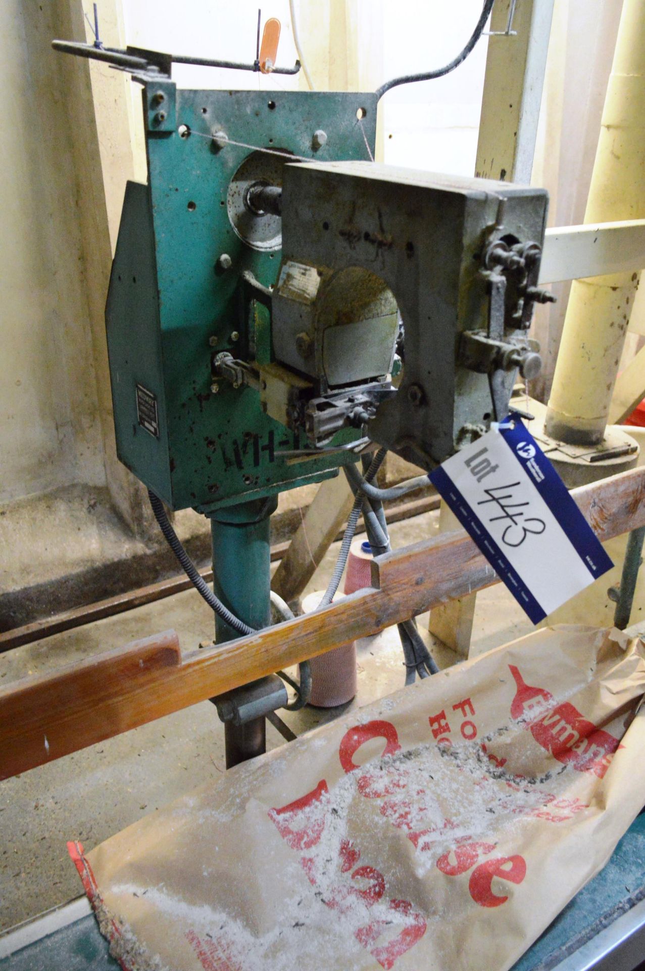 *Medway D/C8 Pillar Stitcher, no. 1023, with Medway 150 stitching head and belt conveyor, 450mm x - Image 2 of 6
