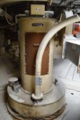 Buhler MVRN Bin Venting Unit, serial no 10159676, approx 750mm x 1.5m, with side mounted fan and