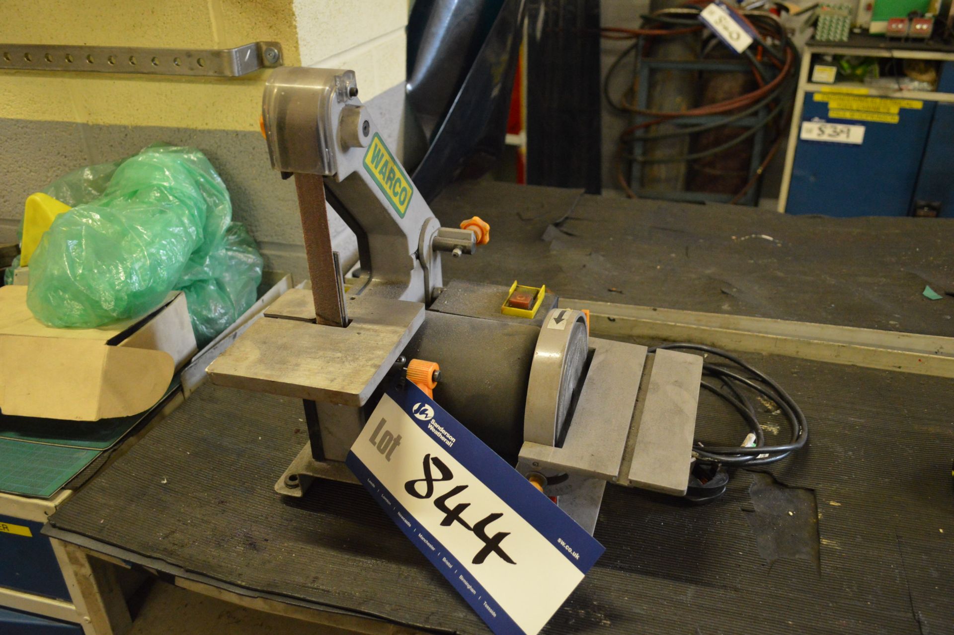 Warco Combination Belt & Disc Sander