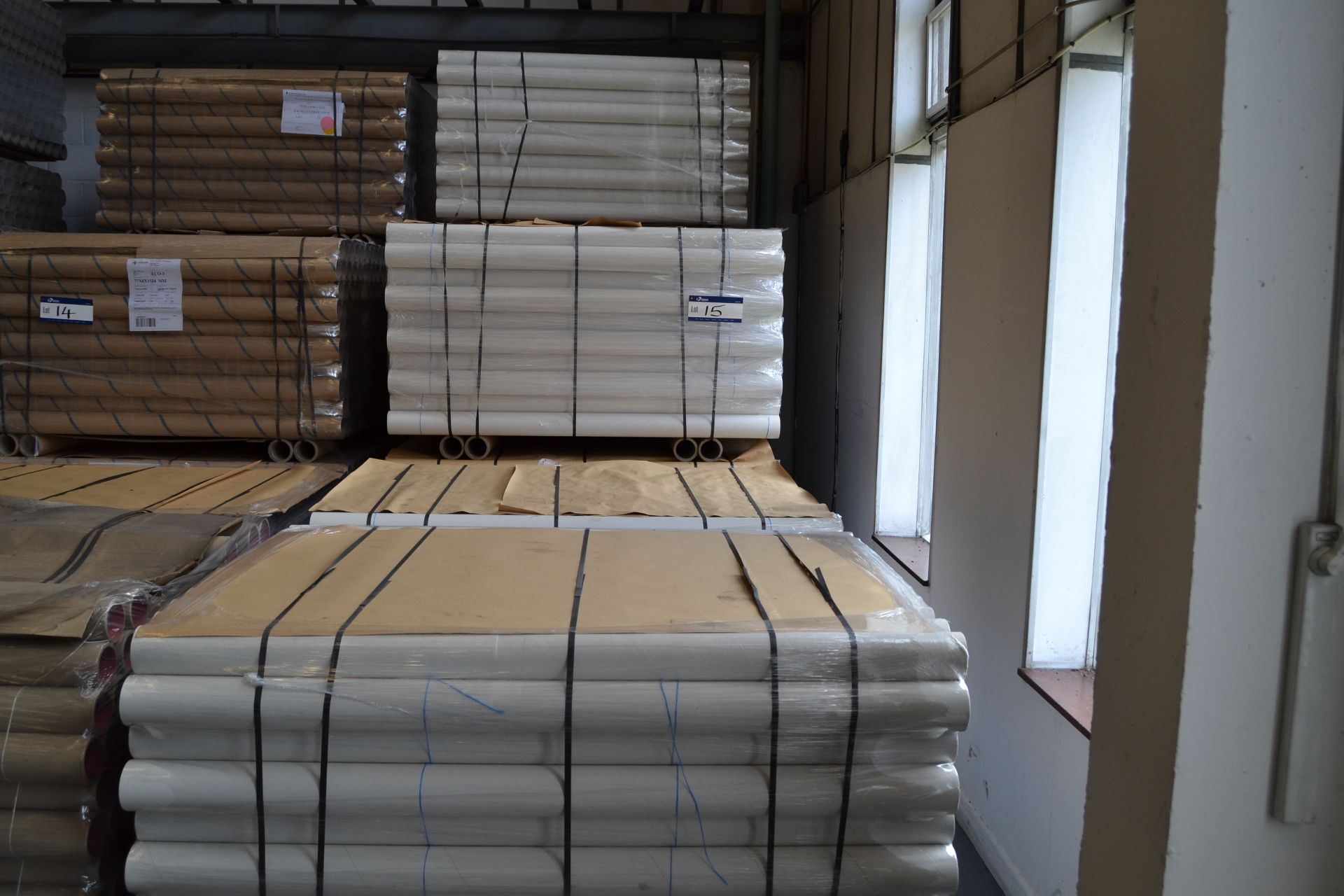 Seven Pallets Corenso Cardboard Cores 77mm x 8mm x