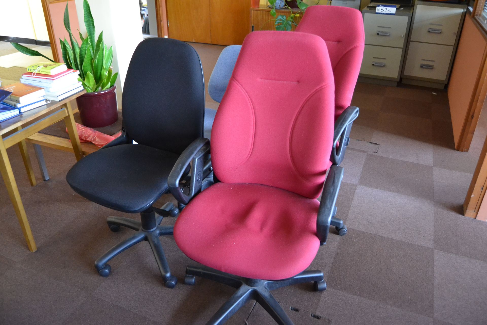 Four Various Office Chairs