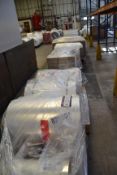 Seven Pallets Various Polythene Reels (as lotted)