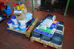 Cleaning Materials (on two pallets)