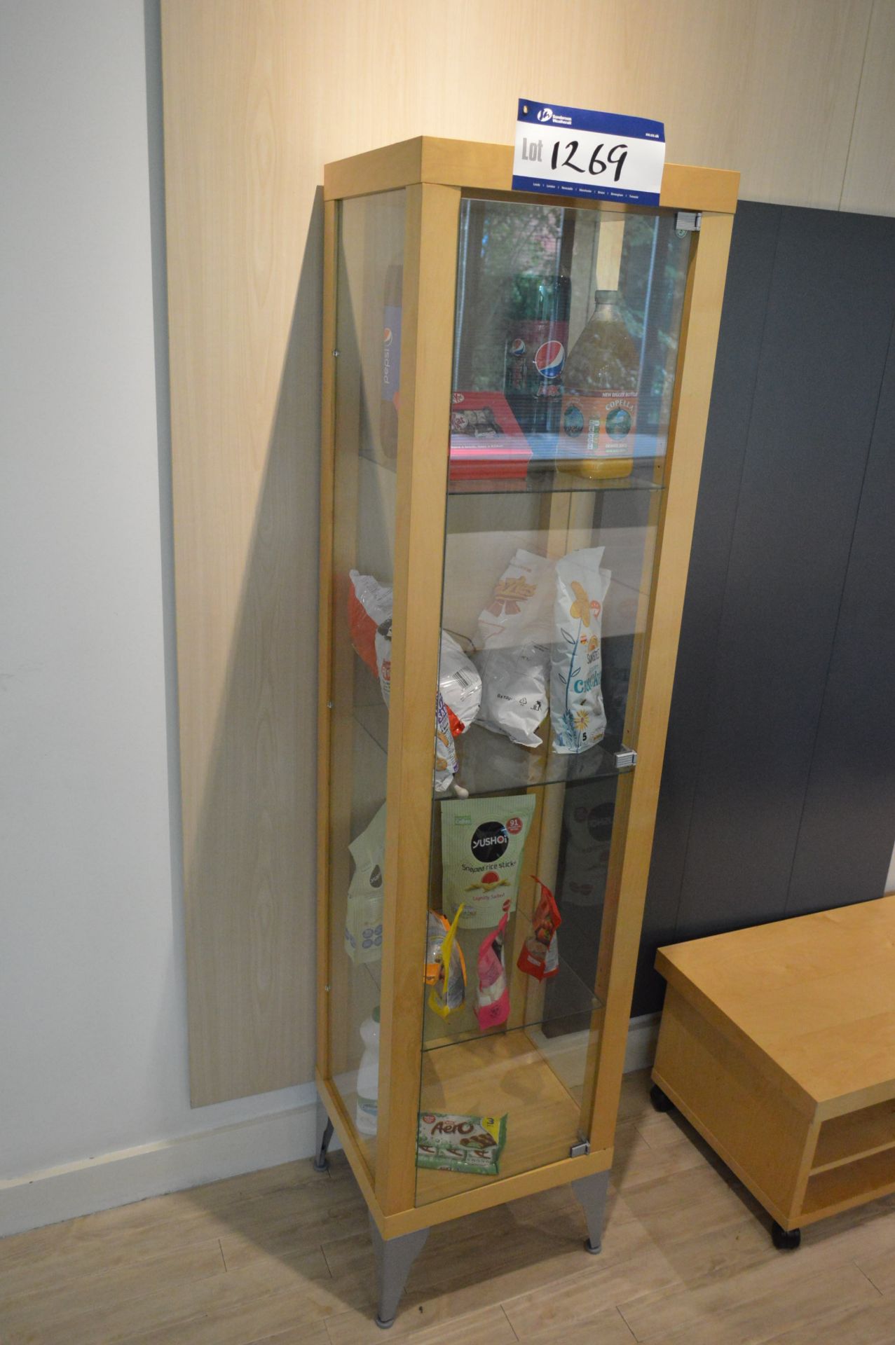 Two Glazed Display Cabinets