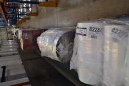 Six Pallets Various Polythene Reels (as lotted)
