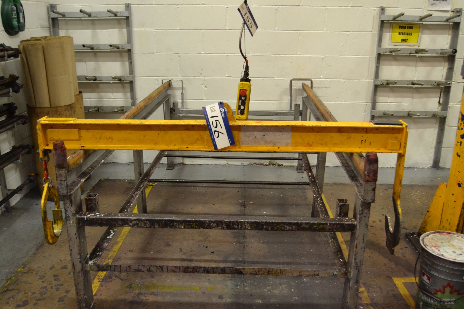 RSJ Spreader Bar, 1720mm wide, SWL 500kg