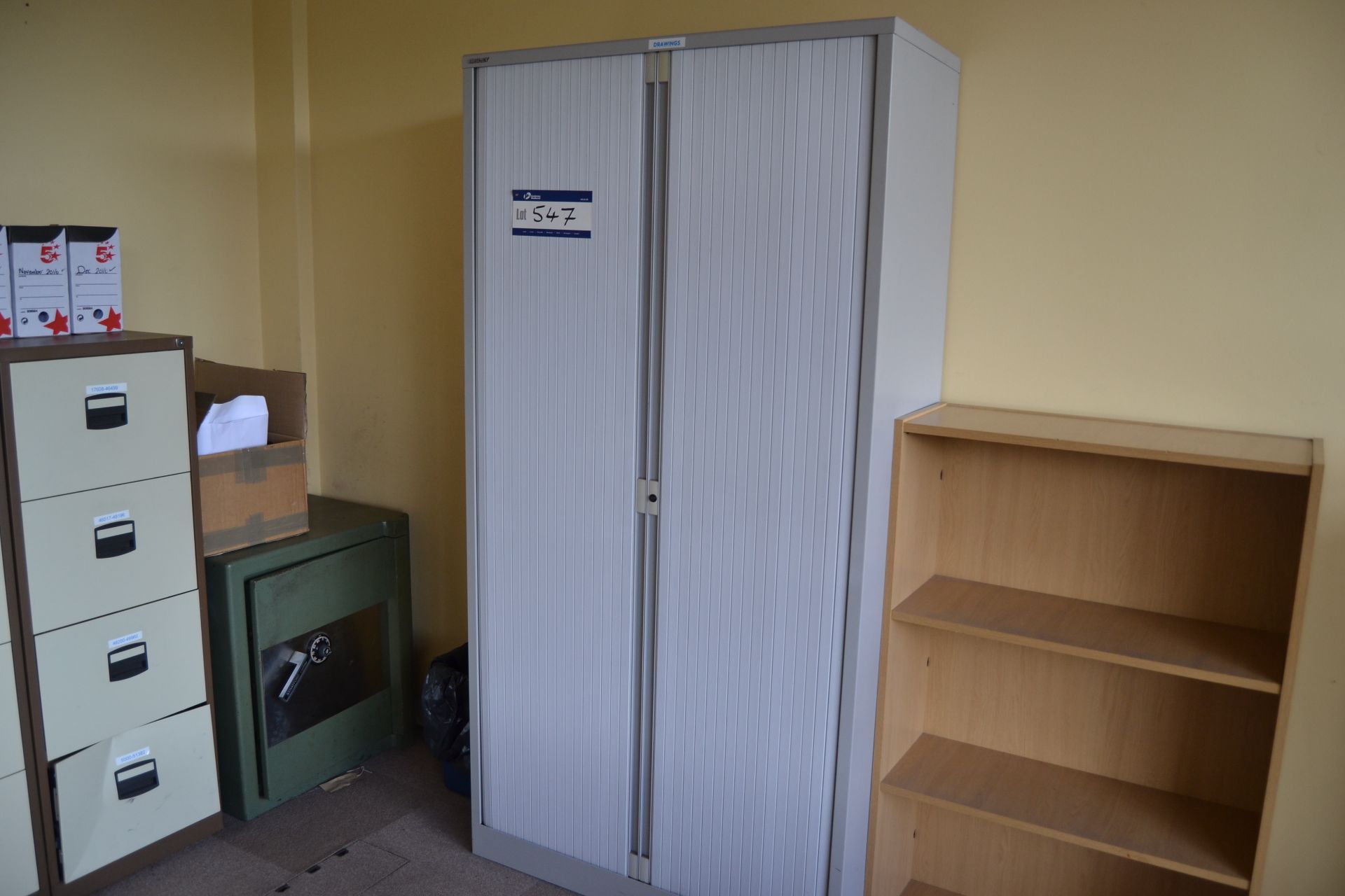 Double Door Cupboard and Combination Safe (no comb