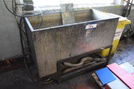 Steel Wash Down Tank, 1500mm x 800mm x 600mm, with
