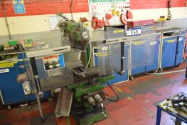 Victoria Vertical Milling Machine, with 30” x 10”