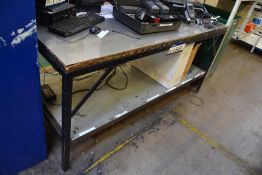Two Tier Stainless Steel Work Bench