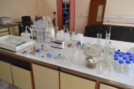 Quantity of Laboratory Glassware (as set out)