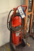 New Flame Fire Extinguisher, with trolley