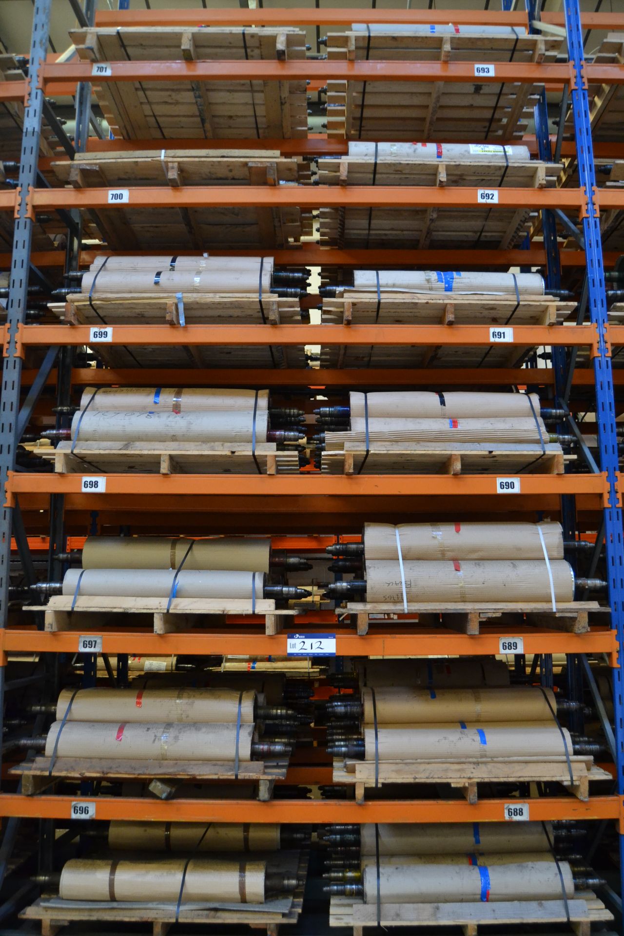 Approx. 80 Gravure Print Cylinders (suitable for l