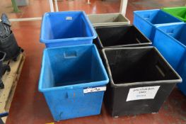 Five Transporter bins