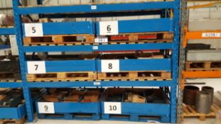 Hexagonal Nuts & Bolts on 6 Pallets including: M24