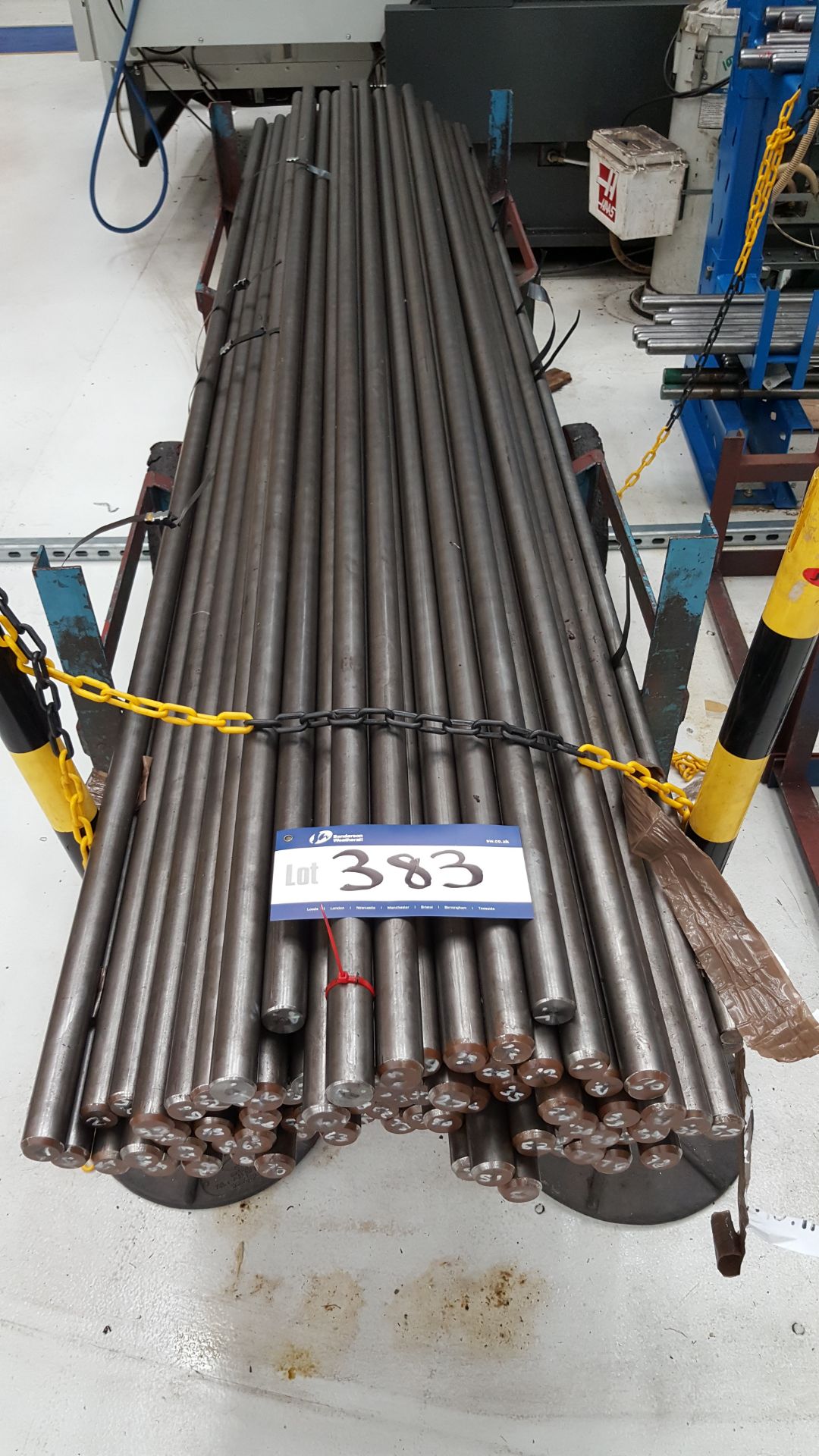 Approximately 87 Lengths of EN1A Solid Round Bar,