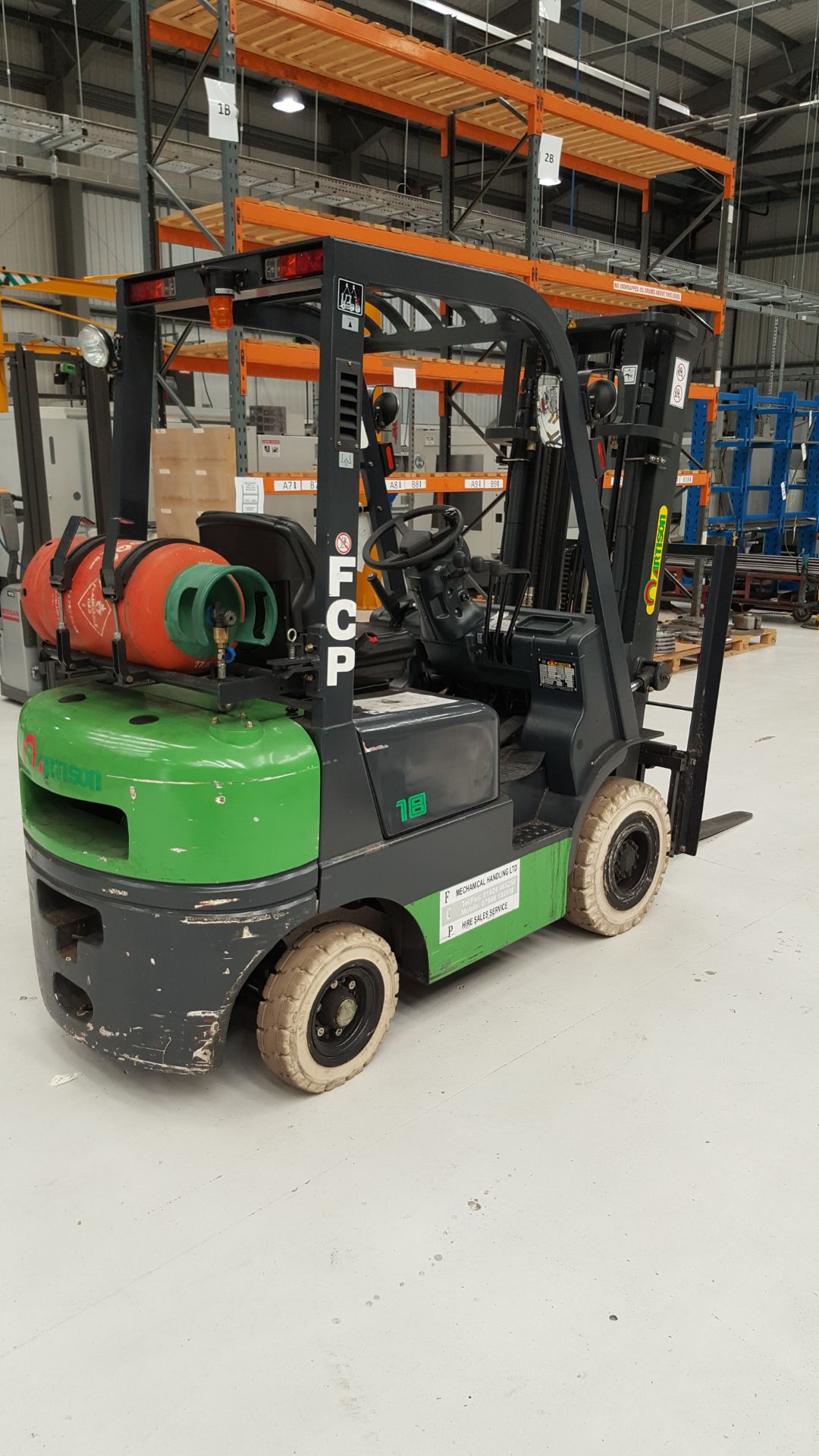 Artison FG18 Gas Powered Forklift Truck, Year of M - Image 6 of 7