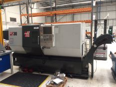 Haas ST-30 CNC Lathe, Year of Manufacture: 2013, S