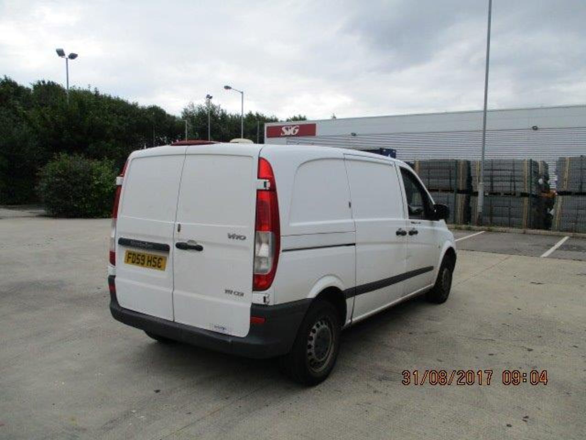 Mercedes Benz Vito 111cdi Panel Van, Registration: - Image 4 of 7