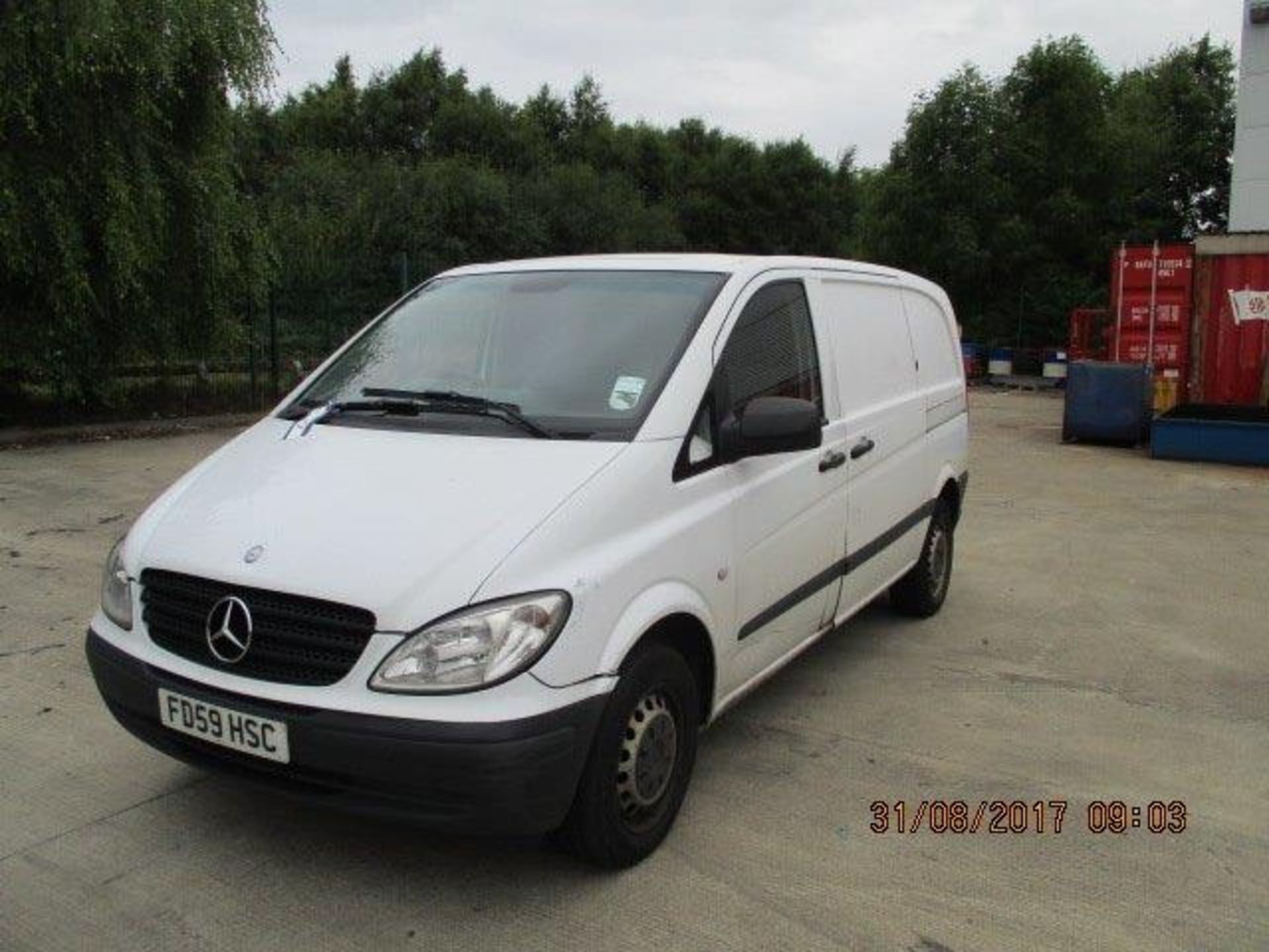 Mercedes Benz Vito 111cdi Panel Van, Registration: