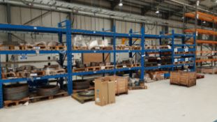 6 x Bays of Boltless Steel Pallet Racking comprisi