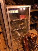 Glass Fronted Cabinet and Contents
