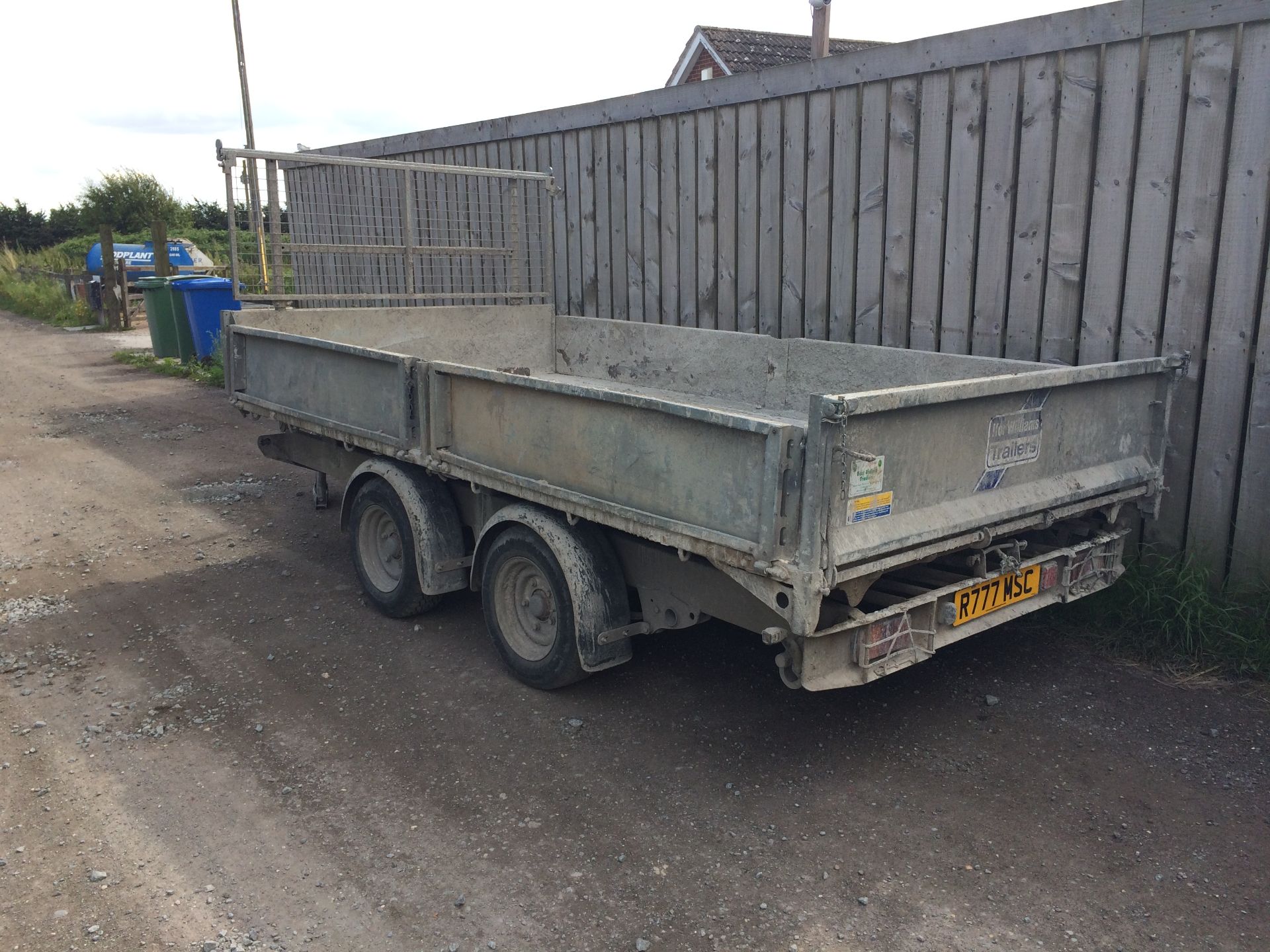 Ifor Williams Type DB Twin Axle Tipping Trailer, 3 - Image 2 of 5