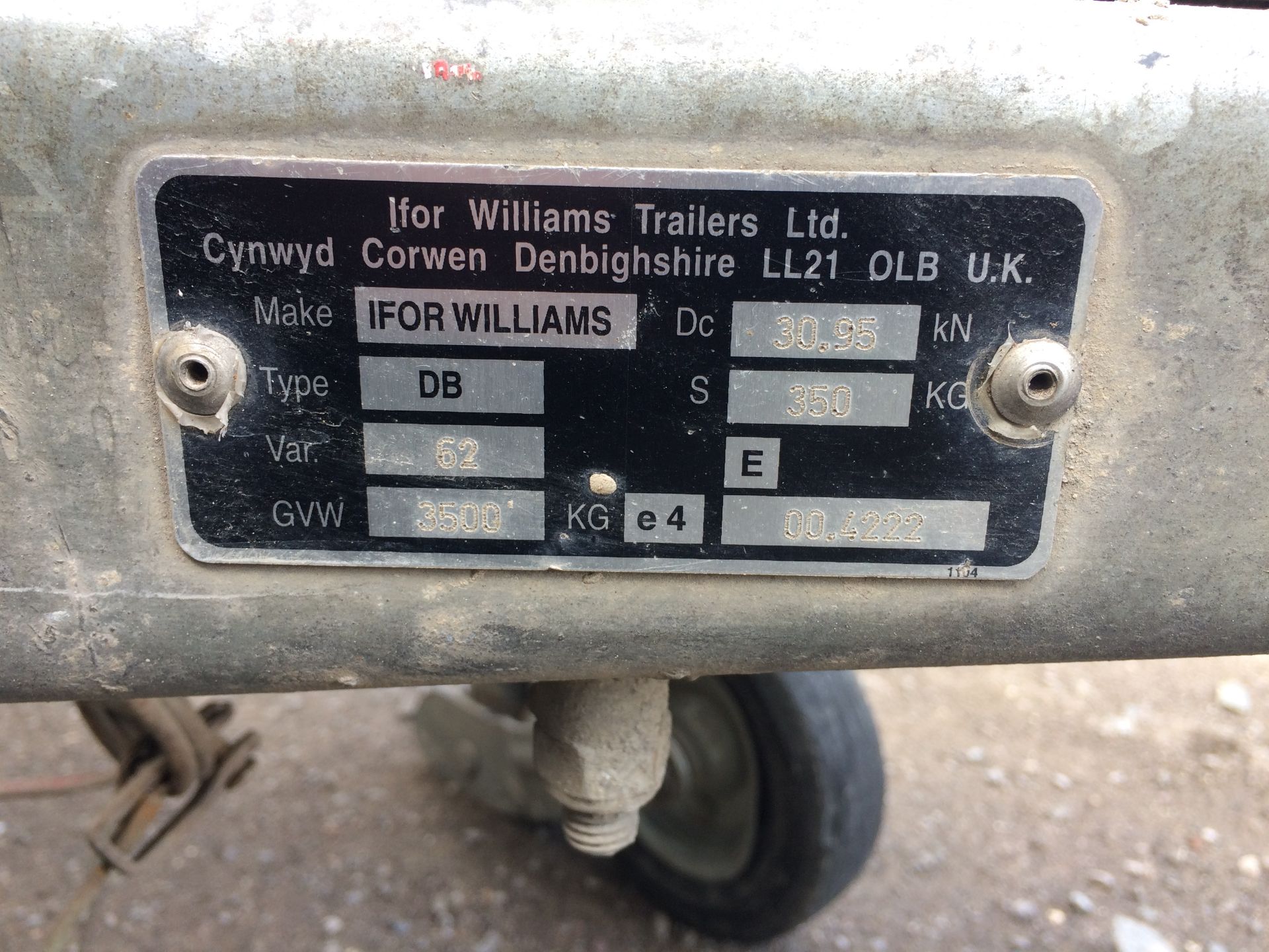 Ifor Williams Type DB Twin Axle Tipping Trailer, 3 - Image 4 of 5