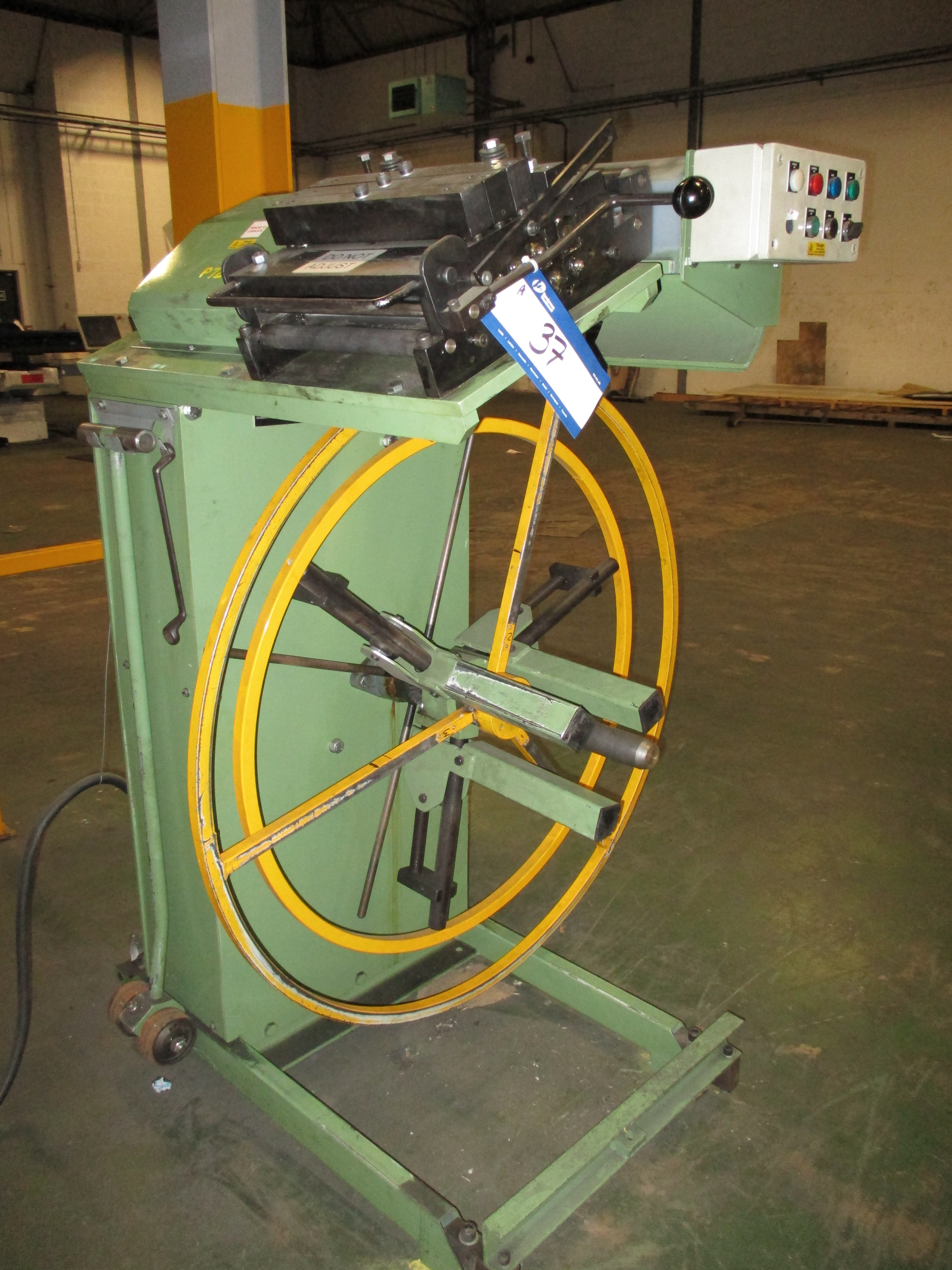 Rhodes RH60 Inclinable Power Press, serial no. 15276, 60t ...