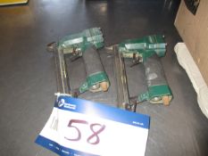 Two Omer Air Operated Staplers