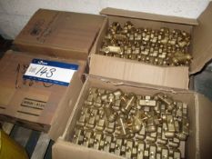 Approx 400 Autron Two Port Manifolds (brass), (four x 100 approx) (formerly used in the