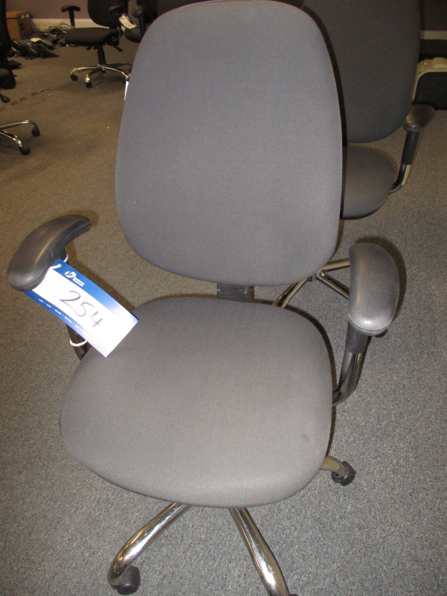 Fabric Upholstered Operators Chair