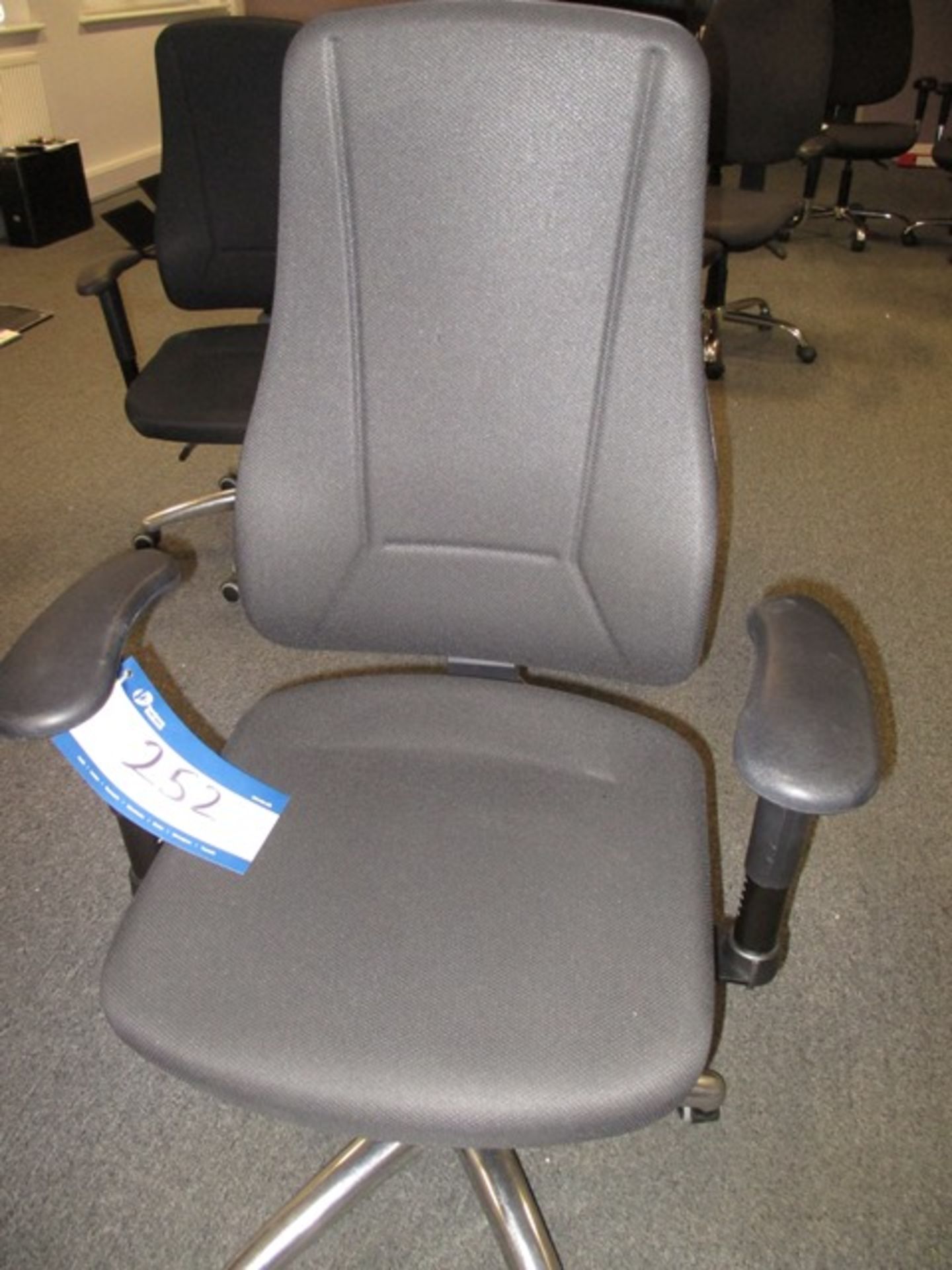 Fabric Upholstered Operators Chair