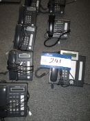 Approx 18 Various Panasonic Telephone Handsets