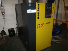 HPC Kaeser Sigma ASK 34T Packaged Air Compressor, serial no. 1181, year of manufacture 2016, 18.5kW,