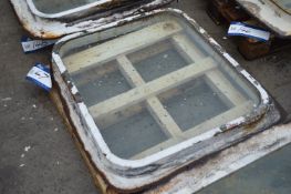 Ships Window & Frame, approx. 850mm x 750mm (Note