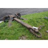 Ships Anchor, approx. 2.6m long Note VAT is not ch
