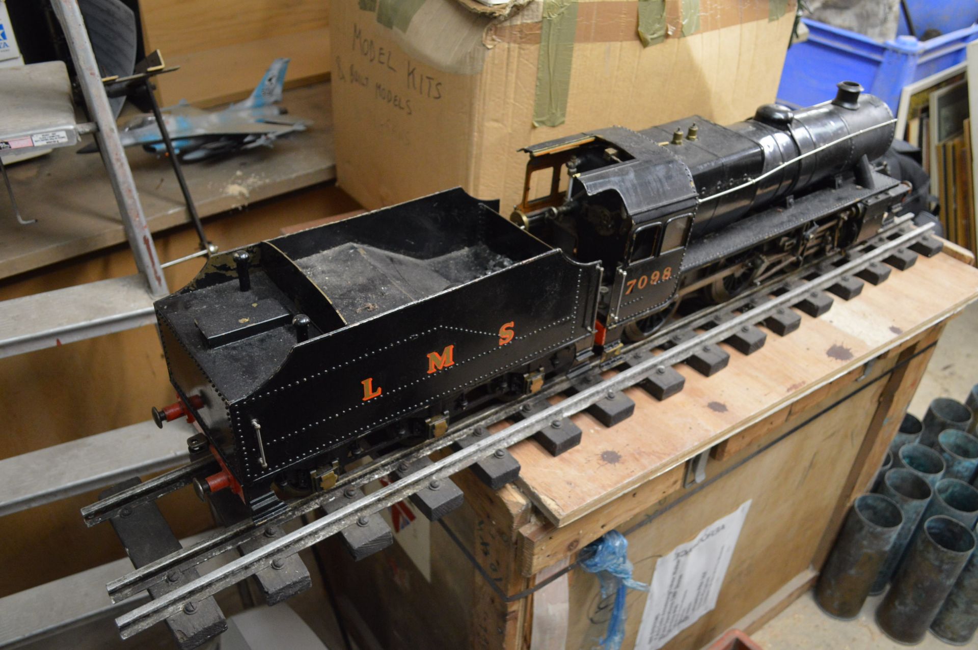 2-6-0 COAL-FIRED MODEL STEAM TRAIN - Image 4 of 16