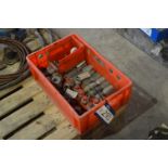 Pipe Couplings and Equipment, in plastic crate(Not